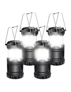 Linterna LED EXTRASTAR 4 Pcs Compactas para Camping
