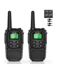 Walkie Talkies MaxTalker MT10 Recargables 2Pack 8km