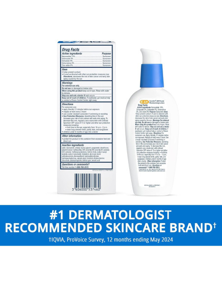 CeraVe Loción Hidratante Facial AM SPF 30 85g - No Comedogénica CeraVe Loción Hidratante Facial AM SPF 30 85g - No Comedogénica