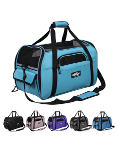 Transportín para Mascotas EliteField Mediano Azul Cielo