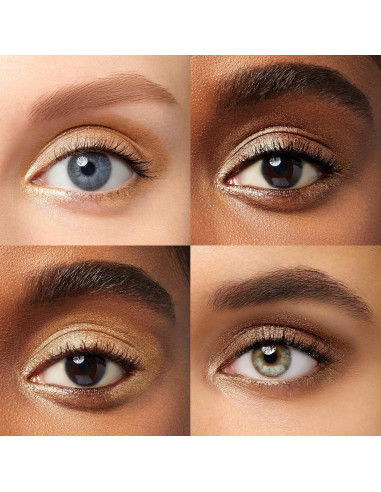 Dúo de Sombra de Ojos Julep 101 Crme-a-Powder Bronce/Dorado