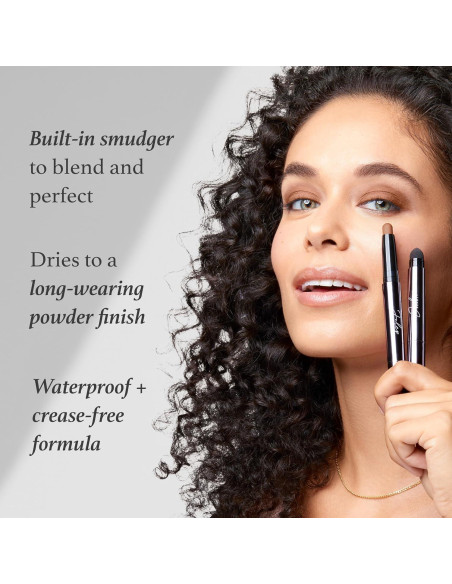 Dúo de Sombra de Ojos Julep 101 Crme-a-Powder Bronce/Dorado