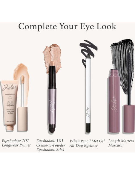 Dúo de Sombra de Ojos Julep 101 Crme-a-Powder Bronce/Dorado