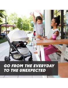 Cochecito Ligero Baby Jogger City Mini Air Marfil 2