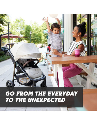 Cochecito Ligero Baby Jogger City Mini Air Marfil