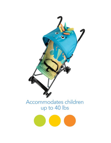 Carrito de Paraguas Cosco Stewie Estegosaurio Plegable