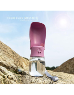 Botella de Agua Plegable Avelora 300ml para Mascotas 2