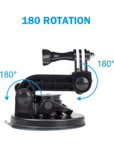 Soporte de Ventosa Suptig para GoPro Hero 13/12/11/10/9/8 2