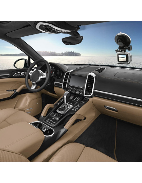 Soporte de Ventosa Suptig para GoPro Hero 13/12/11/10/9/8