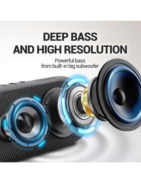 Altavoz Bluetooth SOWO Surgeboom 3 IP67 Portátil 12h