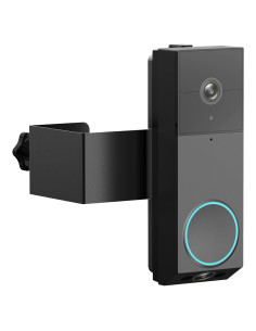 Soporte Antirrobo para Timbre Wyze Duo Cam - Metal Ajustable Negro