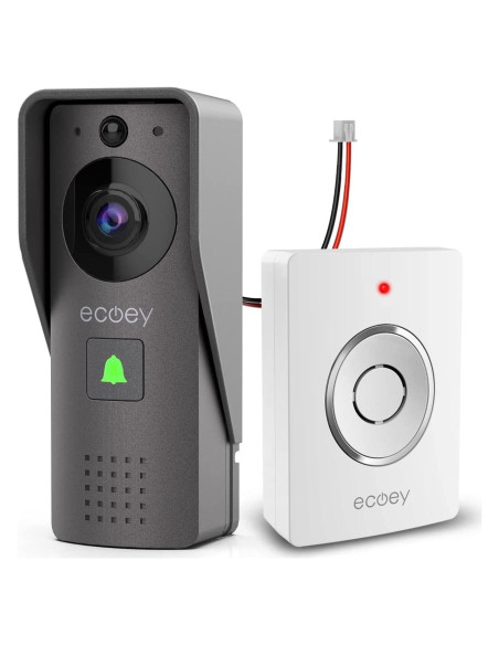 Cámara Timbre Video Ecoey GW1003 1080P Wi-Fi Audio Bidireccional