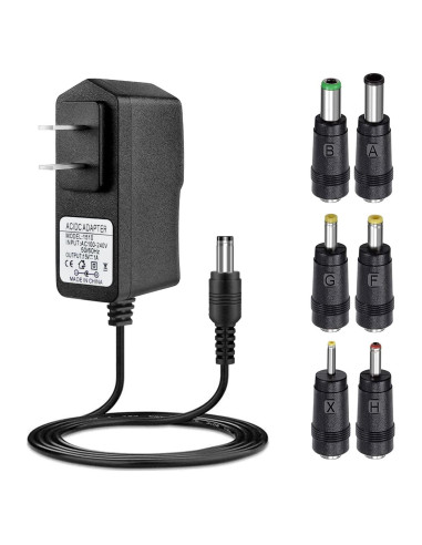 Adaptador de Cargador 15V 1A ycwwzzh para Iniciadores de Batería