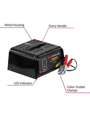 Cargador Schumacher SC1363 8A 6V/12V Automático