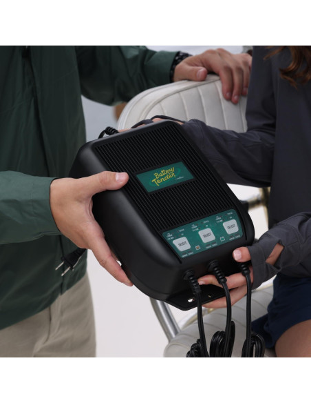 Cargador de Baterías Battery Tender 3 Bancos 9 AMP 12V/6V Cargador de Baterías Battery Tender 3 Bancos 9 AMP 12V/6V