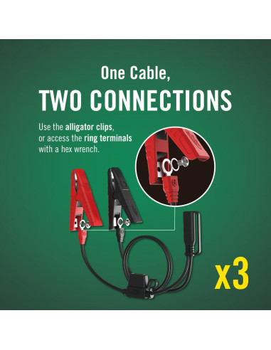 Cargador de Baterías Battery Tender 3 Bancos 9 AMP 12V/6V