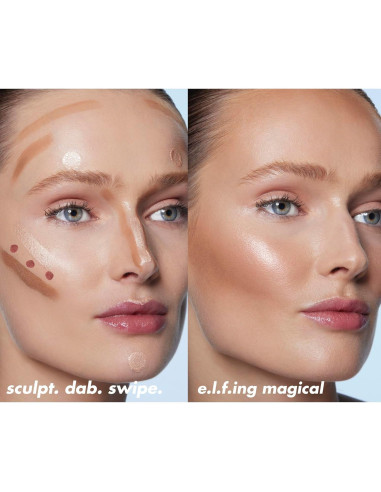 Varita Iluminadora Líquida e.l.f. 9.73 ml Champagne Campaign