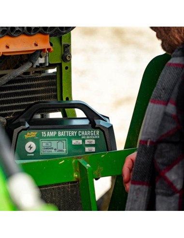 Cargador Battery Tender 15 AMP 12V Pantalla LCD AGM Gel