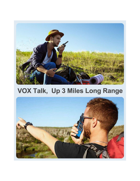 Walkie Talkies NXGKET Recargables 6 Paquete 22 Canales Walkie Talkies NXGKET Recargables 6 Paquete 22 Canales