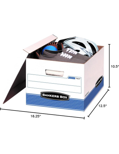 Cajas de Almacenamiento Bankers Box 20 Pack Medianas Carta/Legal