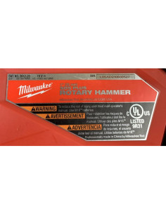Martillo Rotativo Milwaukee M18 Fuel 18V 1" SDS Plus 2