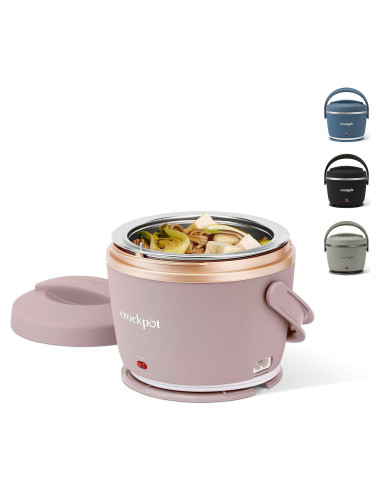Caja de Almuerzo Eléctrica Crock-Pot 20 oz Rosa Blush
