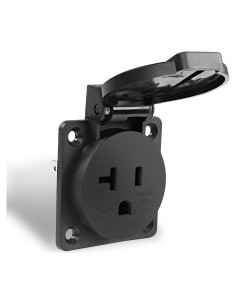 Salida AC Flangeada MEIRIYFA NEMA 5-20R 20A 125V Impermeable