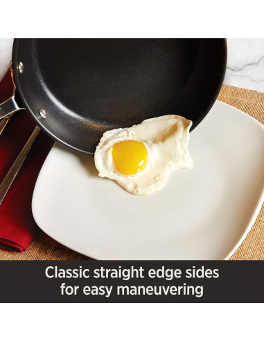 Cacerola All-Clad HA1 Antiadherente 3.3L Negra Apta Horno