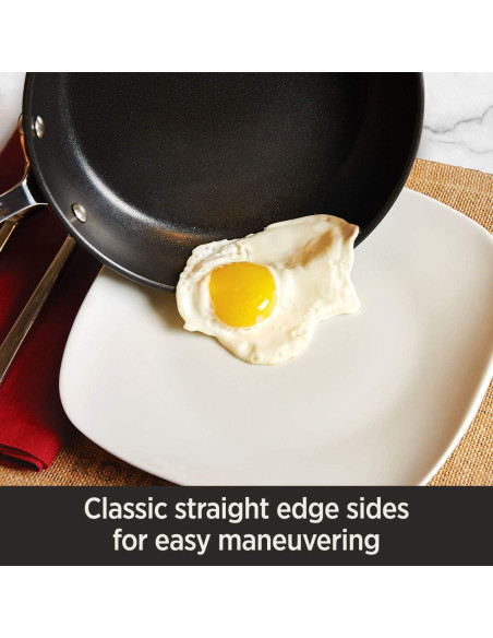 Cacerola All-Clad HA1 Antiadherente 3.3L Negra Apta Horno