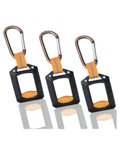 Soporte para Bridas MELOTOUGH 3 Piezas Reutilizable Negro