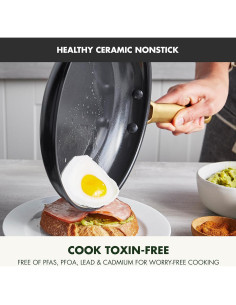 Juego de Sartenes GreenPan Reserve 3 Piezas Cerámica 20-30 cm 2