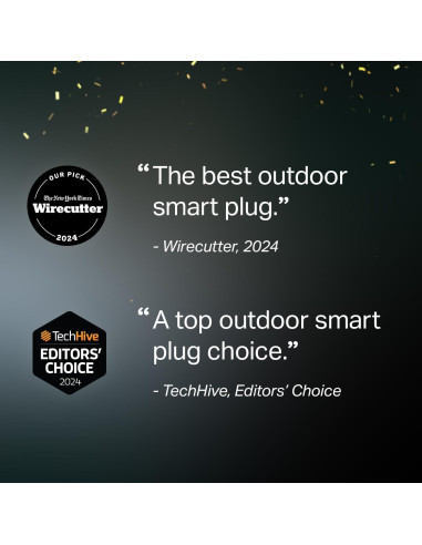Enchufe Inteligente Exterior Tapo P400M IP65 2 Salidas Wi-Fi