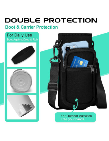 Botella de Agua Aislada DIGJUPER 32 oz con Pajilla y Asa