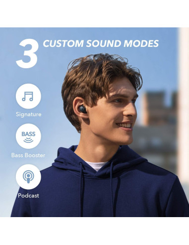 Auriculares Inalámbricos Anker Life A1 Bluetooth 40H IPX7