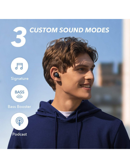 Auriculares Inalámbricos Anker Life A1 Bluetooth 40H IPX7