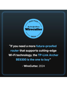 Router TP-Link Archer BE550 WiFi 7 Tri-Banda 9.2Gbps 2