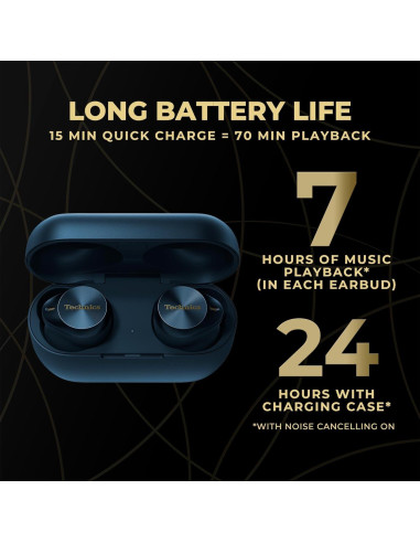 Auriculares Inalámbricos Technics EAH-AZ80 con Cancelación de Ruido