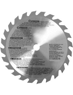Hoja de sierra circular Black+Decker 7-1/4" 24T Piranha 2
