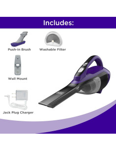 Aspiradora de mano BLACK+DECKER HLVA325JP07 para mascotas 2