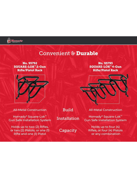 Soporte Modular para 2 Armas Hornady Square-Lok 95792