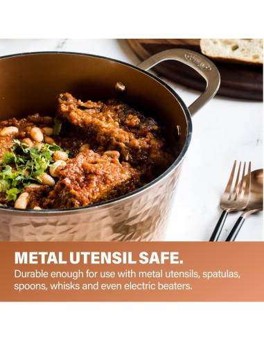 Juego de Ollas y Sartenes Gotham Steel 15 Piezas Cerámica