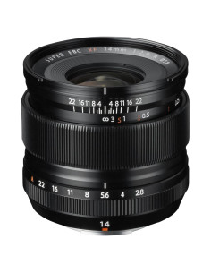 Lente Fujifilm XF 14mm F2.8 R para cámaras X