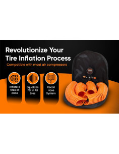 Sistema de Manguera de Aire EZ FLATE para 4 Neumáticos 2