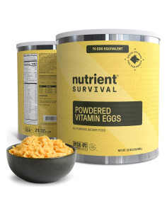Mezcla de Huevos en Polvo Nutrient Survival 70 Huevos 33 Nutrientes