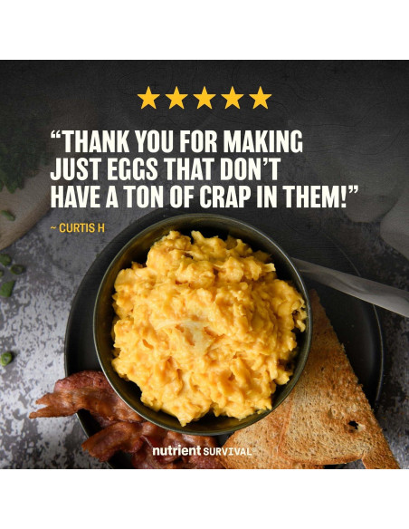 Mezcla de Huevos en Polvo Nutrient Survival 70 Huevos 33 Nutrientes