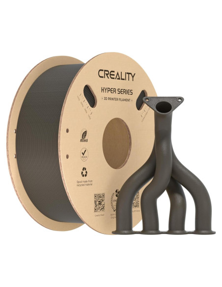 Filamento Fibra de Carbono Creality 1.75mm Amarillo Grisáceo