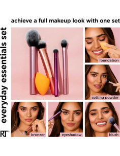 Conjunto de Brochas de Maquillaje Real Techniques 5 Piezas 2