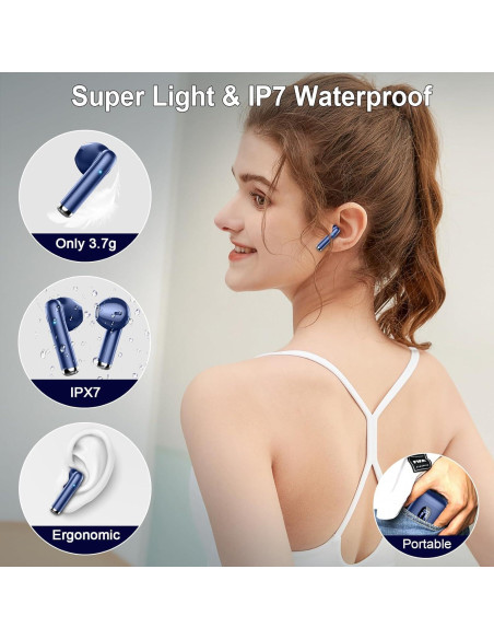 Auriculares Inalámbricos Rinsmola MD053 Bluetooth 5.3 IP7