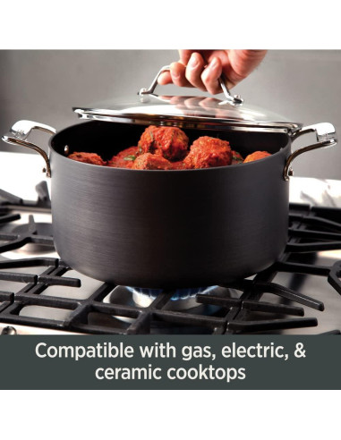 Juego de Sartenes Antiadherentes All-Clad 2 Piezas 21.6 y 26.7 cm