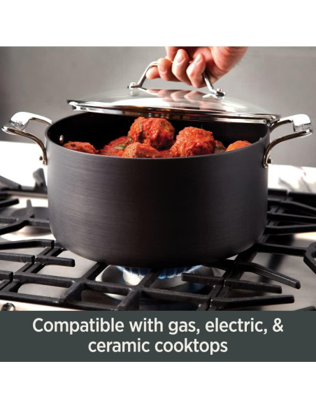 Juego de Sartenes Antiadherentes All-Clad 2 Piezas 21.6 y 26.7 cm